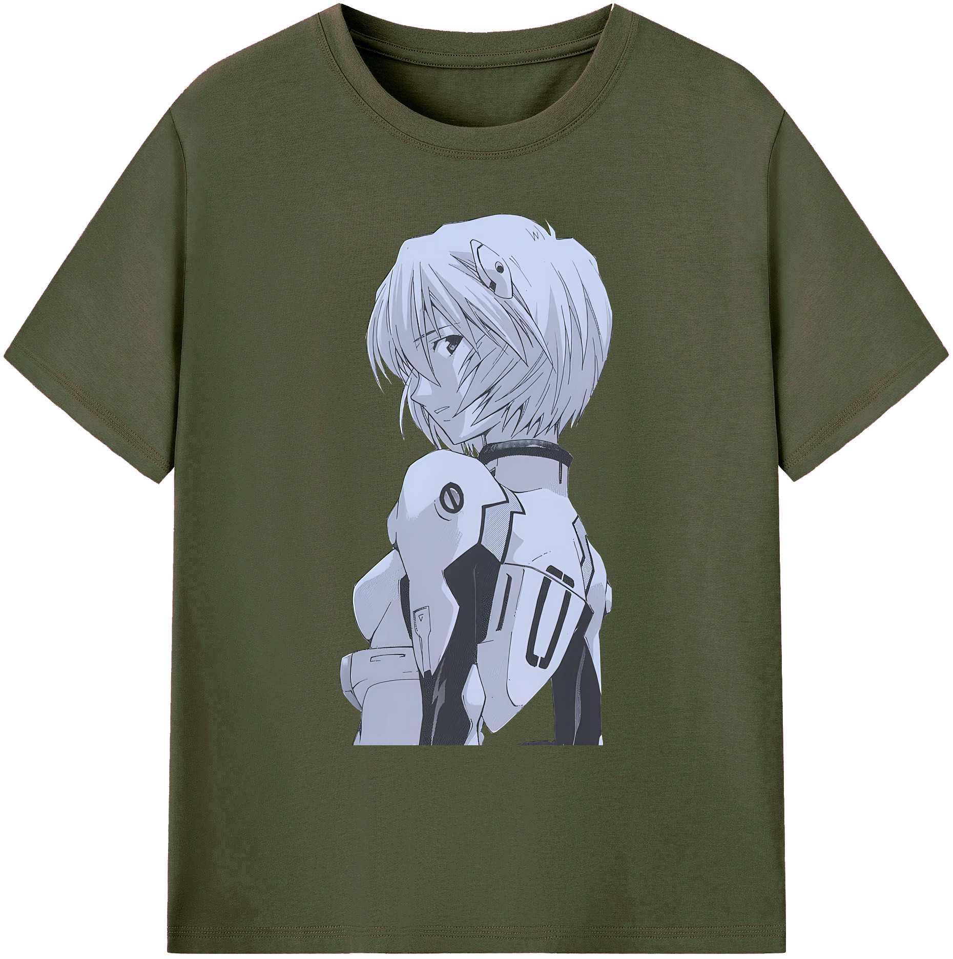 （画像用） EVA 新世紀エヴァンゲリオン 綿100％ メンズ半袖Tシャツ｜肌触りやわらか＆通気性